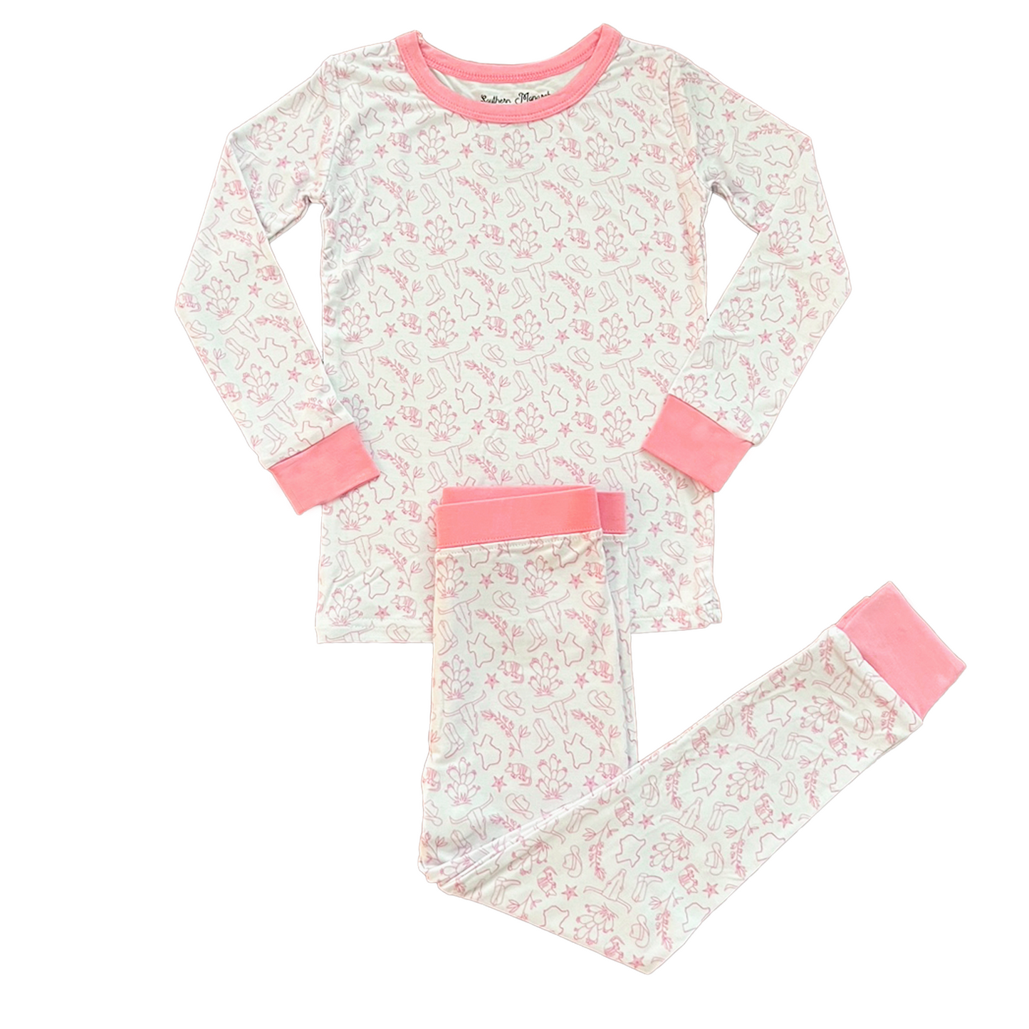 Lone Star Pink Pajama Set