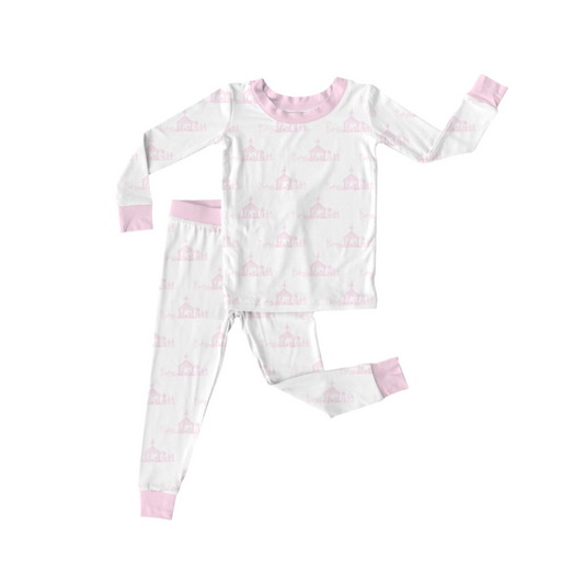 Silent Night Pink Pajama Set