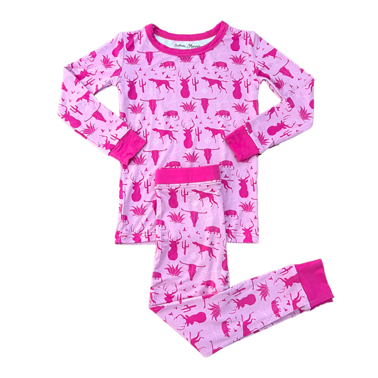 Frio Norte Pink Pajama Set (Ready To Ship)