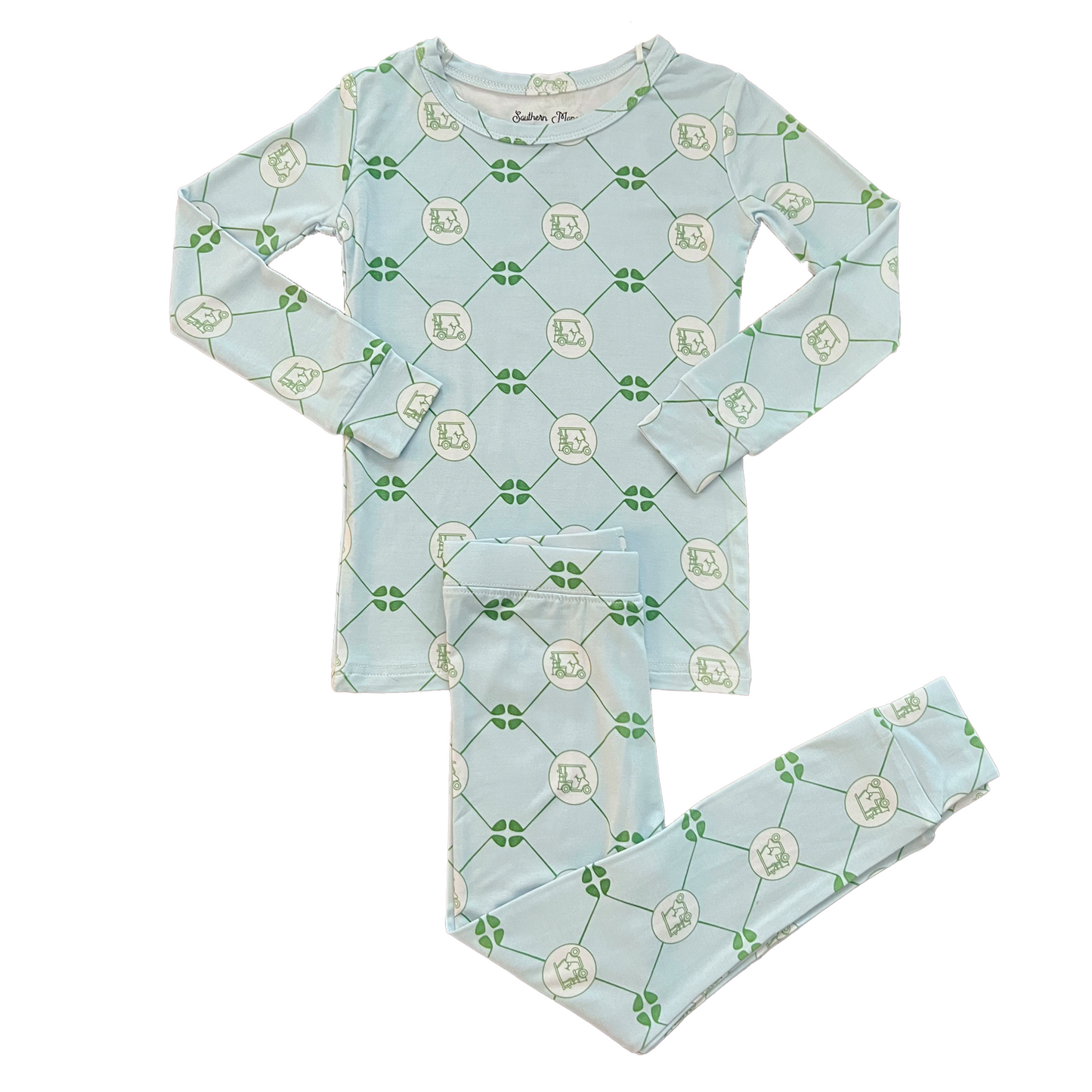 Hole In One Blue Pajama Set (Ready to Ship)