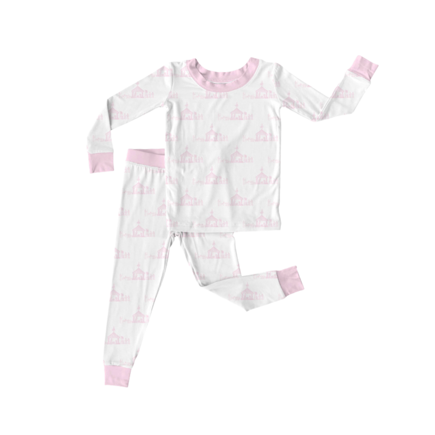 Silent Night Pink Pajama Set (Pre-Order)